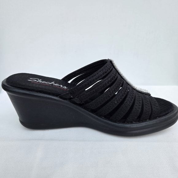 Skechers Women's Rumblers Hotshot Wedge Size-7 - Picture 3 of 13